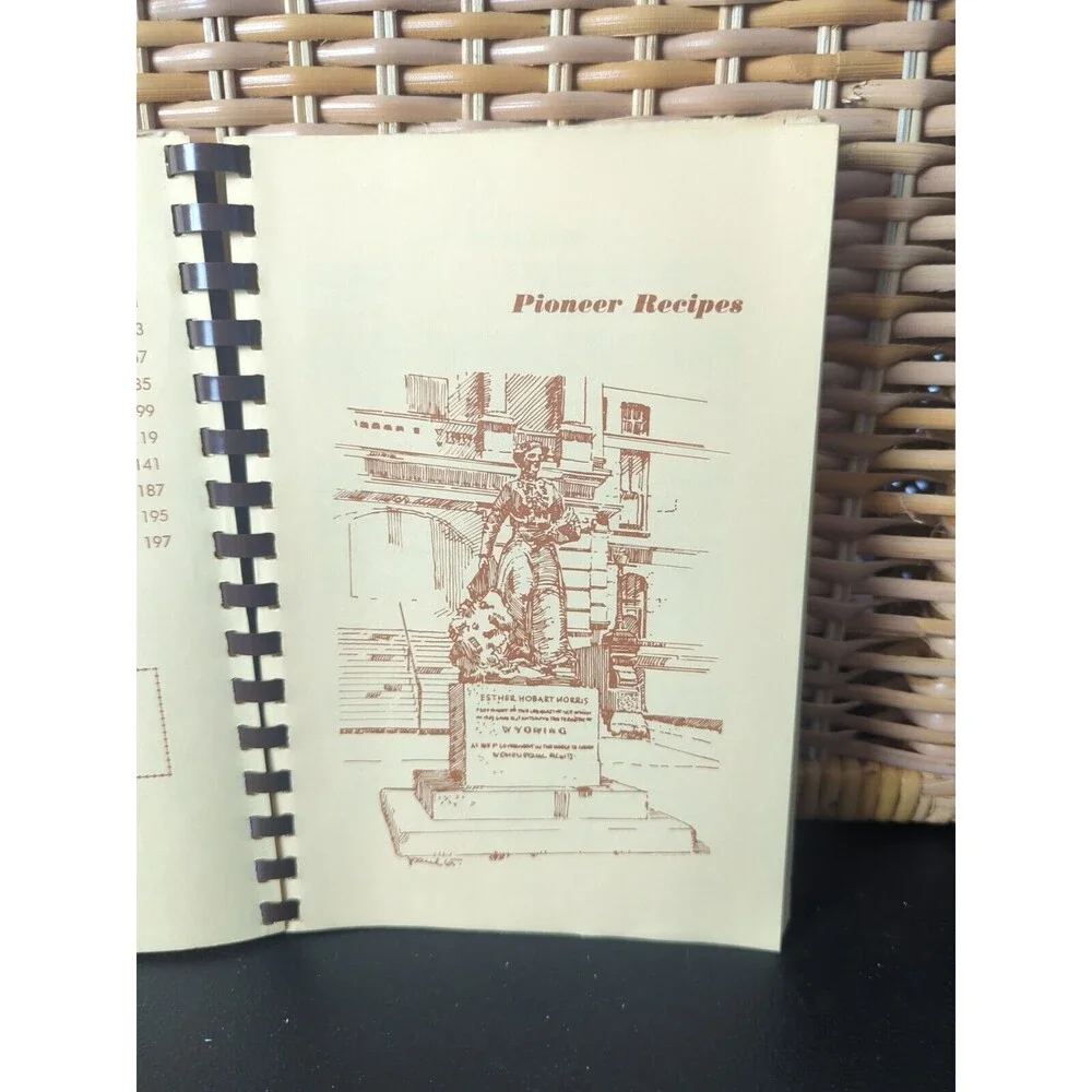Cooking in Wyoming from 1869-1969 Community‎ Cookbook South Pass City Suffrage